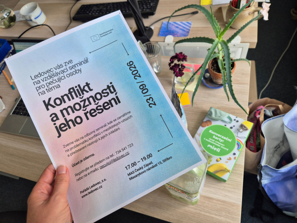 Pořádáme seminář na téma Konflikt a možnosti jeho řešení